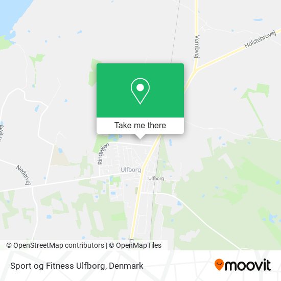 Sport og Fitness Ulfborg map