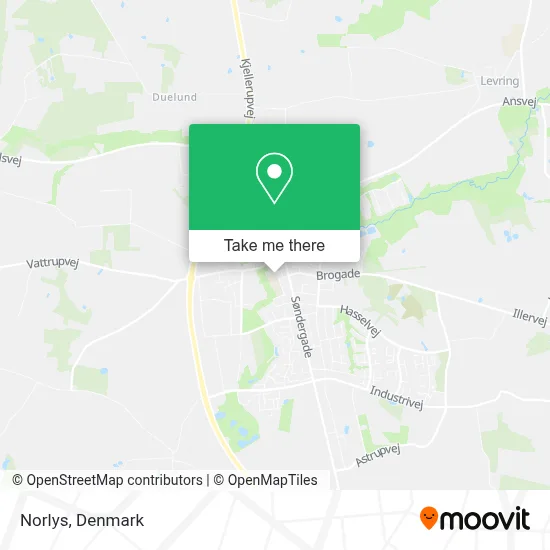 Norlys map