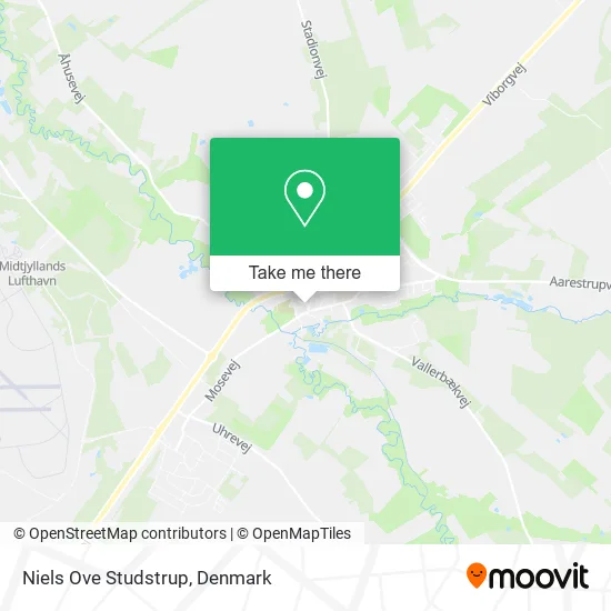 Niels Ove Studstrup map