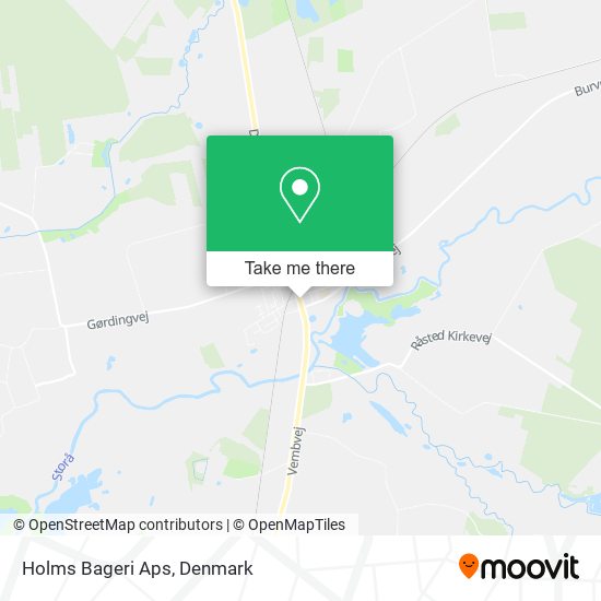 Holms Bageri Aps map
