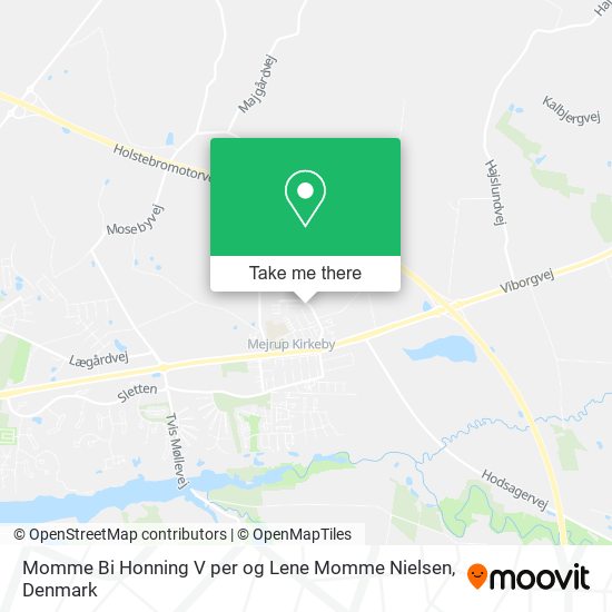 Momme Bi Honning V per og Lene Momme Nielsen map