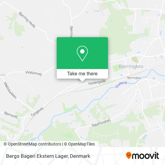 Bergs Bageri Ekstern Lager map