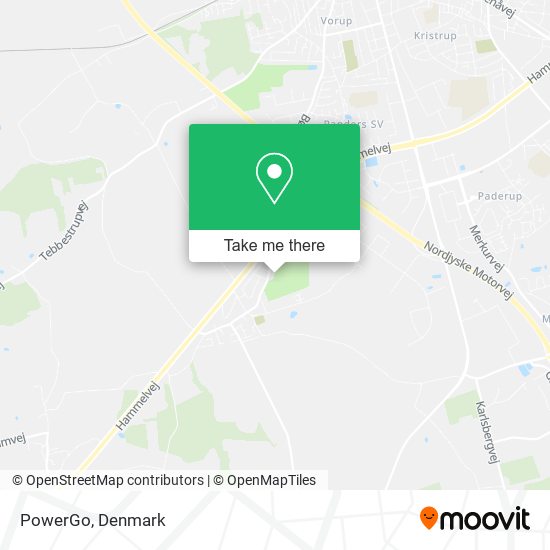 PowerGo map