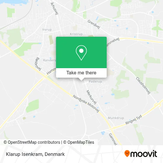 Klarup Isenkram map
