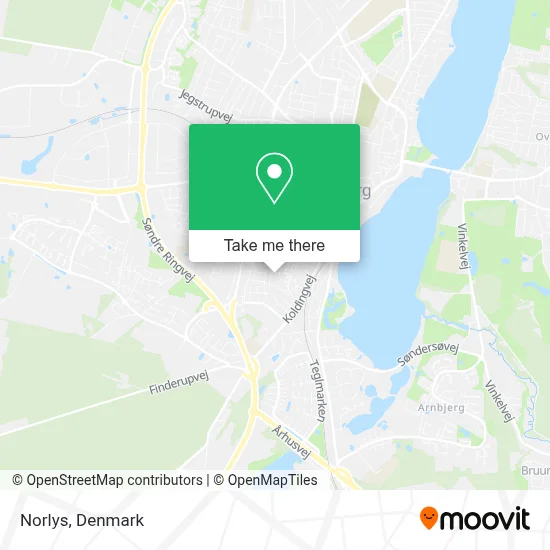 Norlys map
