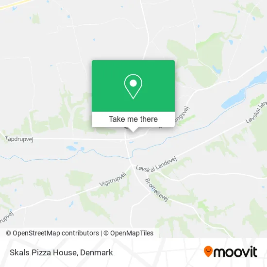 Skals Pizza House map