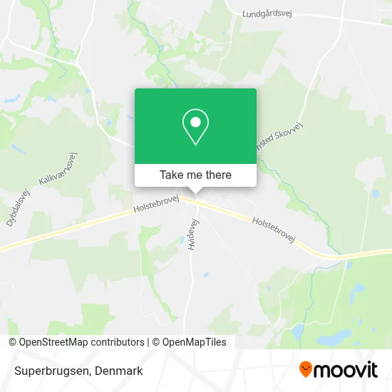 Superbrugsen map