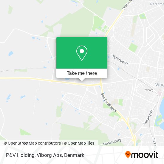 P&V Holding, Viborg Aps map
