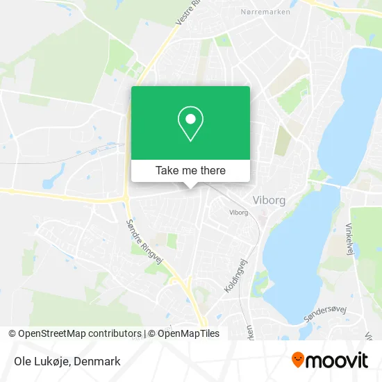 Ole Lukøje map