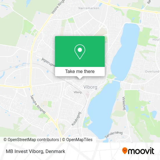 MB Invest Viborg map