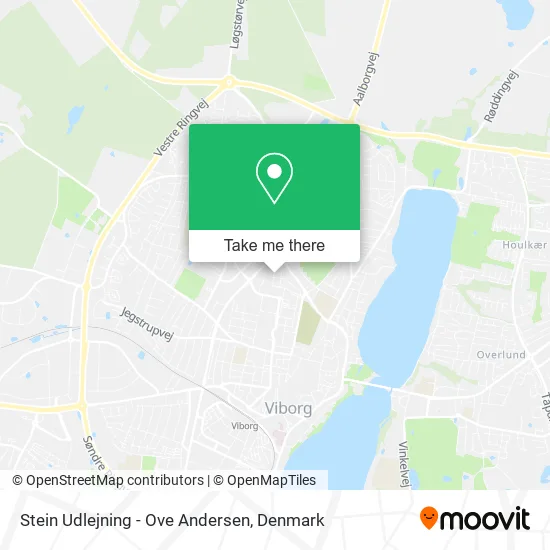 Stein Udlejning - Ove Andersen map