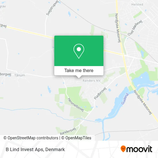 B Lind Invest Aps map