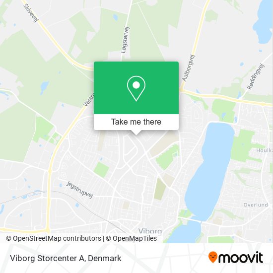 Viborg Storcenter A map