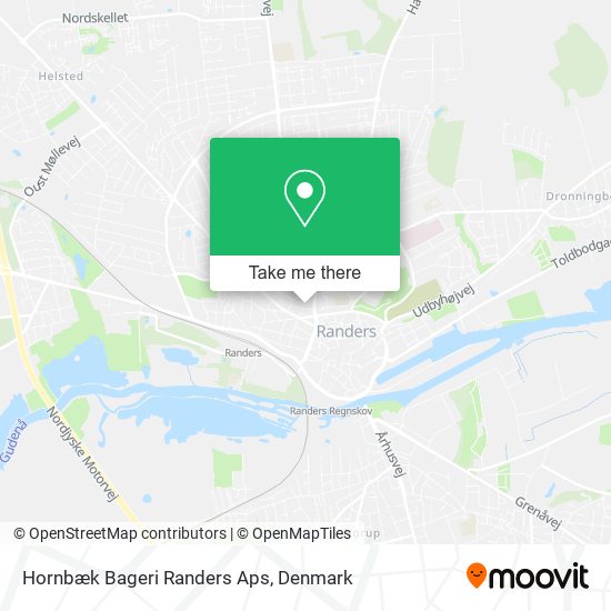 Hornbæk Bageri Randers Aps map