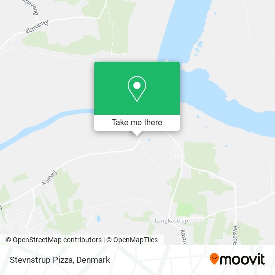 Stevnstrup Pizza map