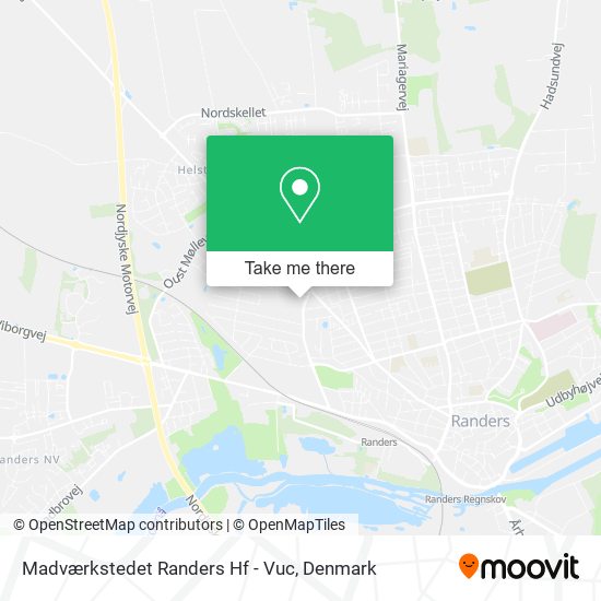 Madværkstedet Randers Hf - Vuc map