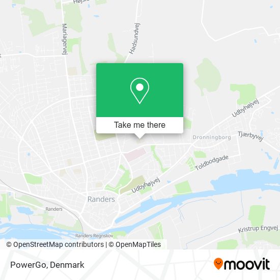 PowerGo map