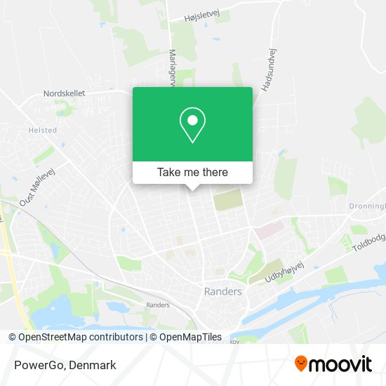 PowerGo map