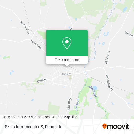 Skals Idrætscenter S map