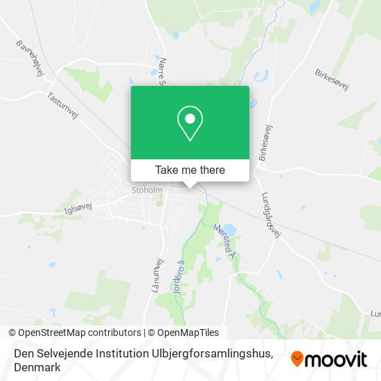 Den Selvejende Institution Ulbjergforsamlingshus map