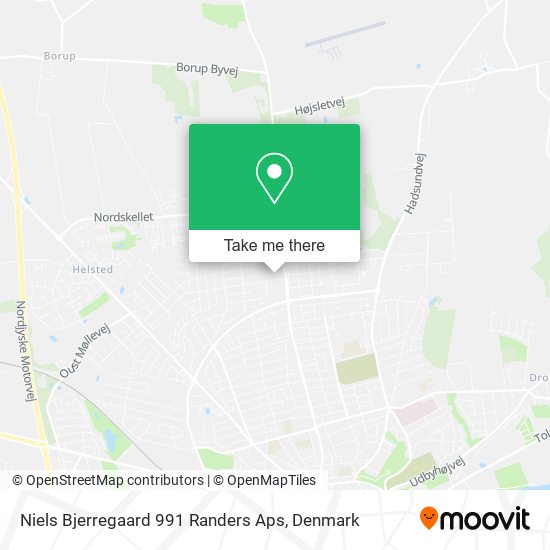 Niels Bjerregaard 991 Randers Aps map