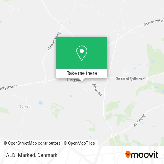 ALDI Marked map