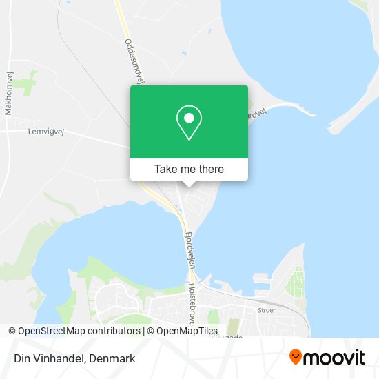 Din Vinhandel map