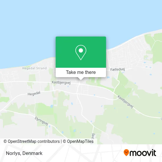 Norlys map