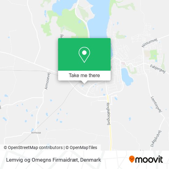 Lemvig og Omegns Firmaidræt map