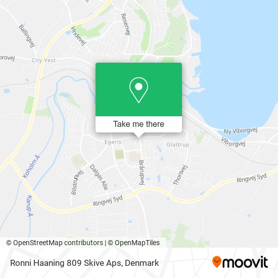 Ronni Haaning 809 Skive Aps map