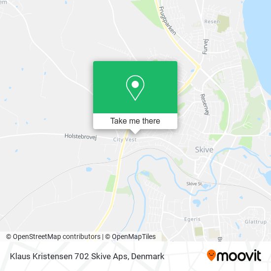 Klaus Kristensen 702 Skive Aps map