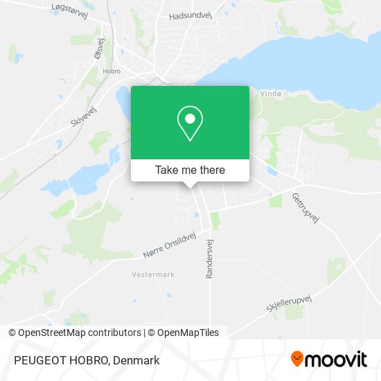 PEUGEOT HOBRO map