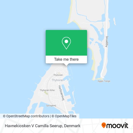 Havnekiosken V Camilla Seerup map