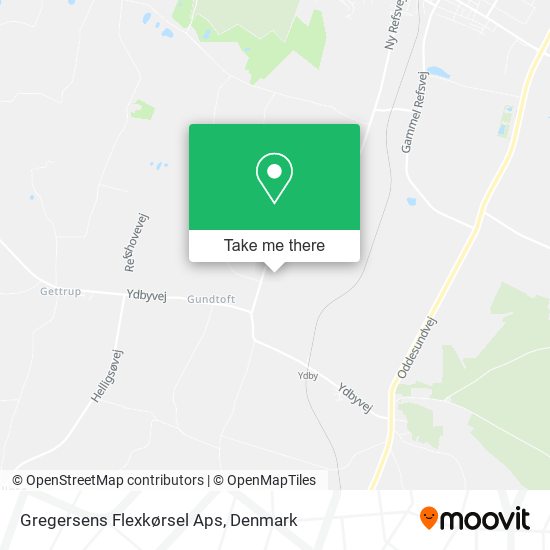Gregersens Flexkørsel Aps map
