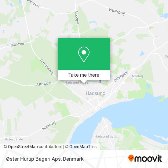 Øster Hurup Bageri Aps map
