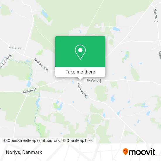Norlys map