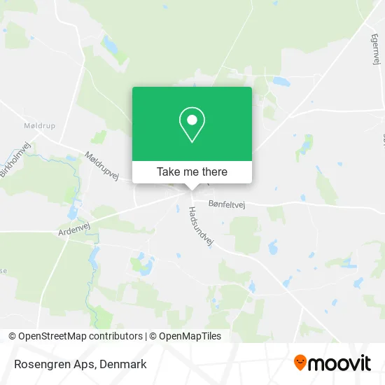 Rosengren Aps map