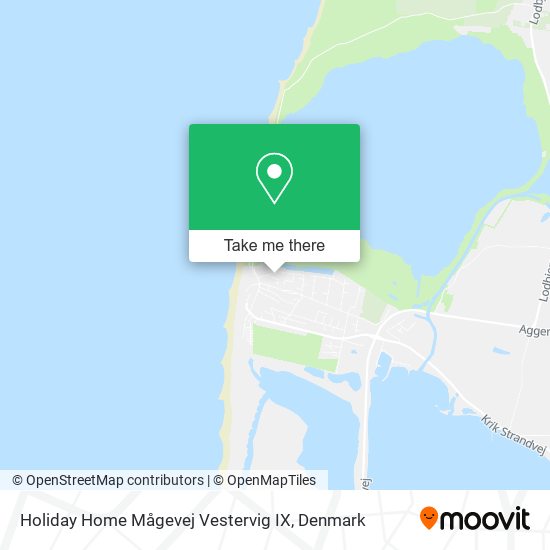Holiday Home Mågevej Vestervig IX map