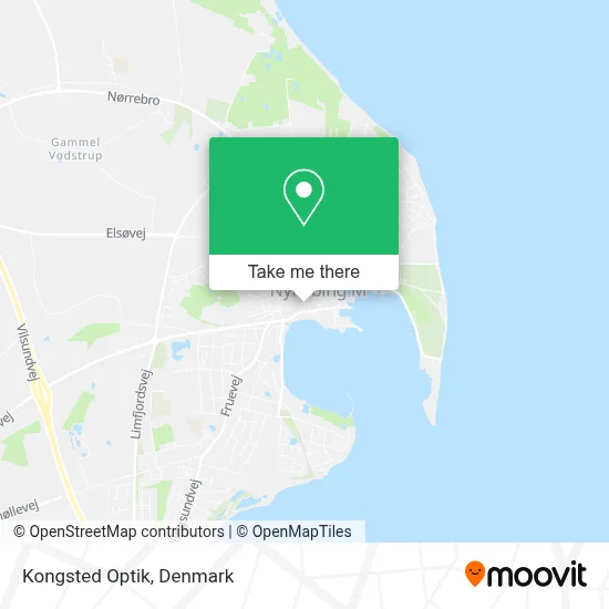 Kongsted Optik map