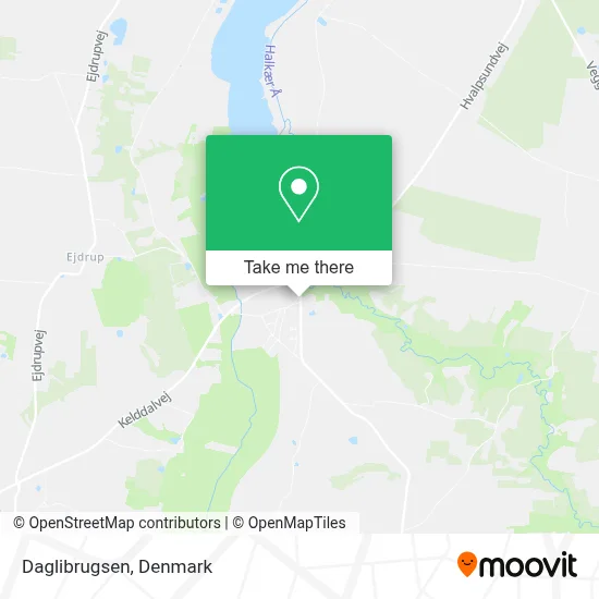 Daglibrugsen map