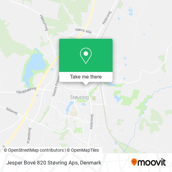 Jesper Bové 820 Støvring Aps map