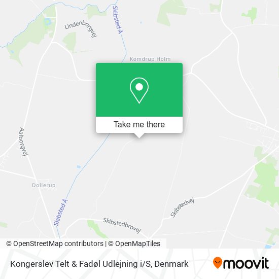 Kongerslev Telt & Fadøl Udlejning i / S map