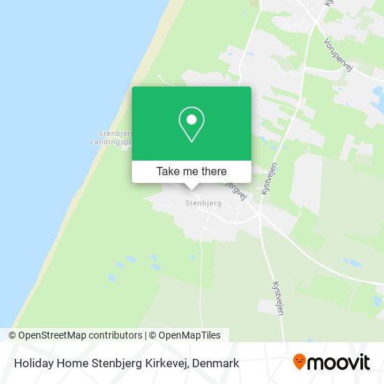 Holiday Home Stenbjerg Kirkevej map