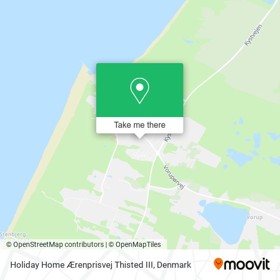 Holiday Home Ærenprisvej Thisted III map