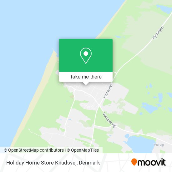 Holiday Home Store Knudsvej map