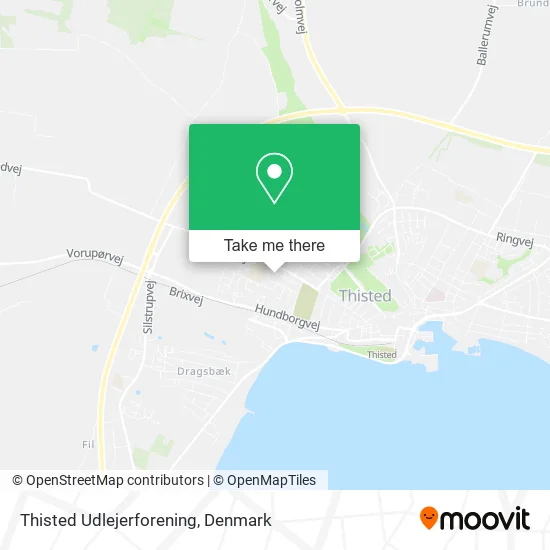 Thisted Udlejerforening map