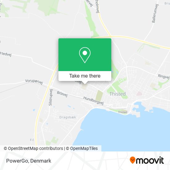 PowerGo map