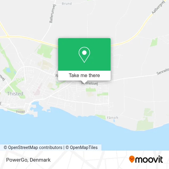 PowerGo map