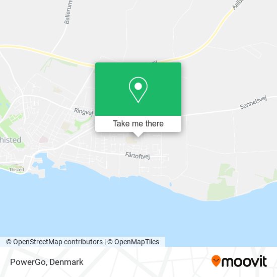 PowerGo map