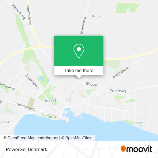 PowerGo map